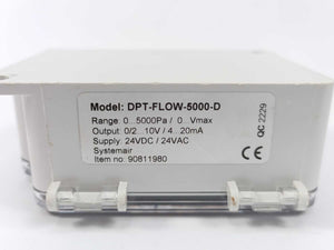 systemair 90811980 DPT-FLOW-5000-D Pressure Transmitter
