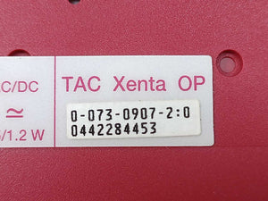 Schneider Electric 0-073-0907-2 TAC Xenta OP Operator Panel