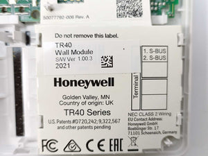 Honeywell TR40 Wall Module