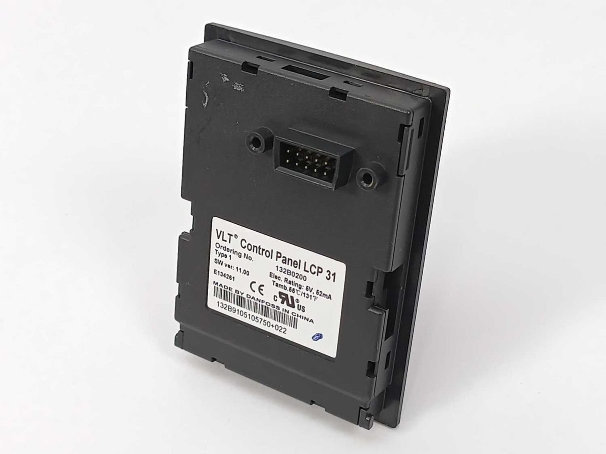 Danfoss 132B0200 VLT Control Panel LCP 31