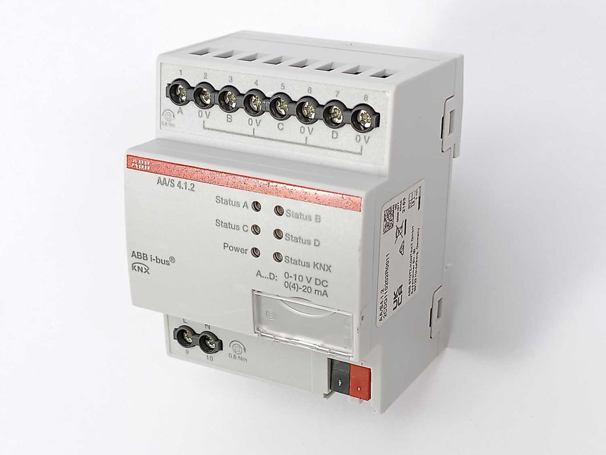 ABB 2CDG110202R0011 AA/S4.1.2 Analogue Actuator, 4-fold, MDRC