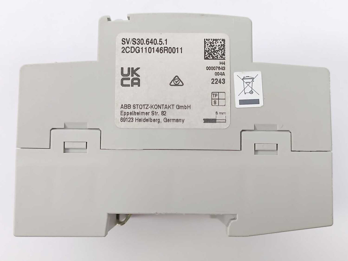 ABB 2CDG110146R0011 SV/S30.640.5.1 Power Supply with Diagnostics, 640 mA, MDRC