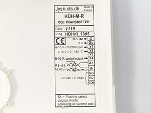 Jysk-cts HDH-M-R CO2 Transmitter