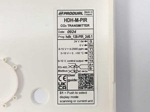 Produal HDH-M-PIR CO2 & Occupancy Transmitter