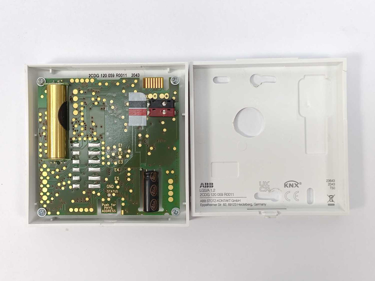 ABB 2CDG120059R0011 LGS/A1.2 Air Quality Sensor w/ Room Temperature Controller