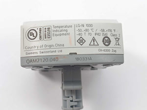 Siemens QAM2120.040 Duct Temperature Sensor 400 mm