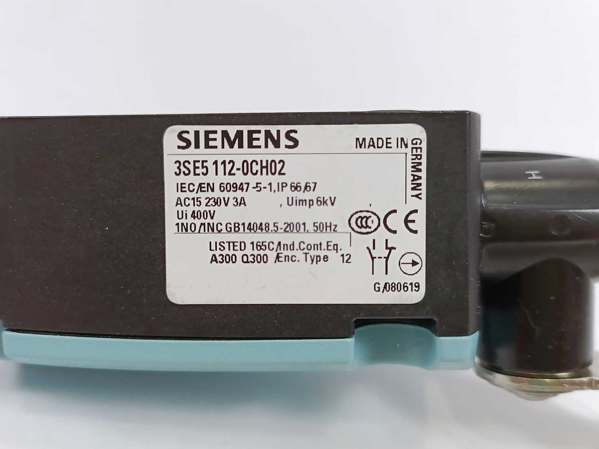 Siemens 3SE5112-0CH02 Position switch