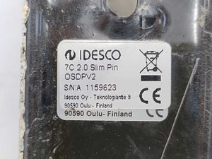 IDESCO AC7SLIM-PIN-3M-OSDP OSDPV2 Mifare Card Reader with Keypad