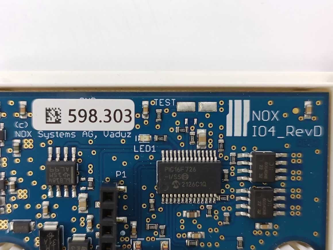 NOX Systems N119-G2 IO4 G2 / Quad I/O Module Grade 2 Rev. D