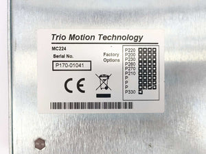 Trio Motion Technology MC224 Motion Controller