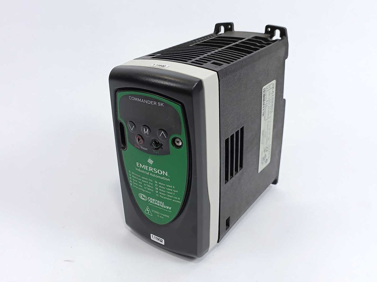 Emerson SKA1200055 STDS16 Single Phase Inverter Commander SK 0.55kW