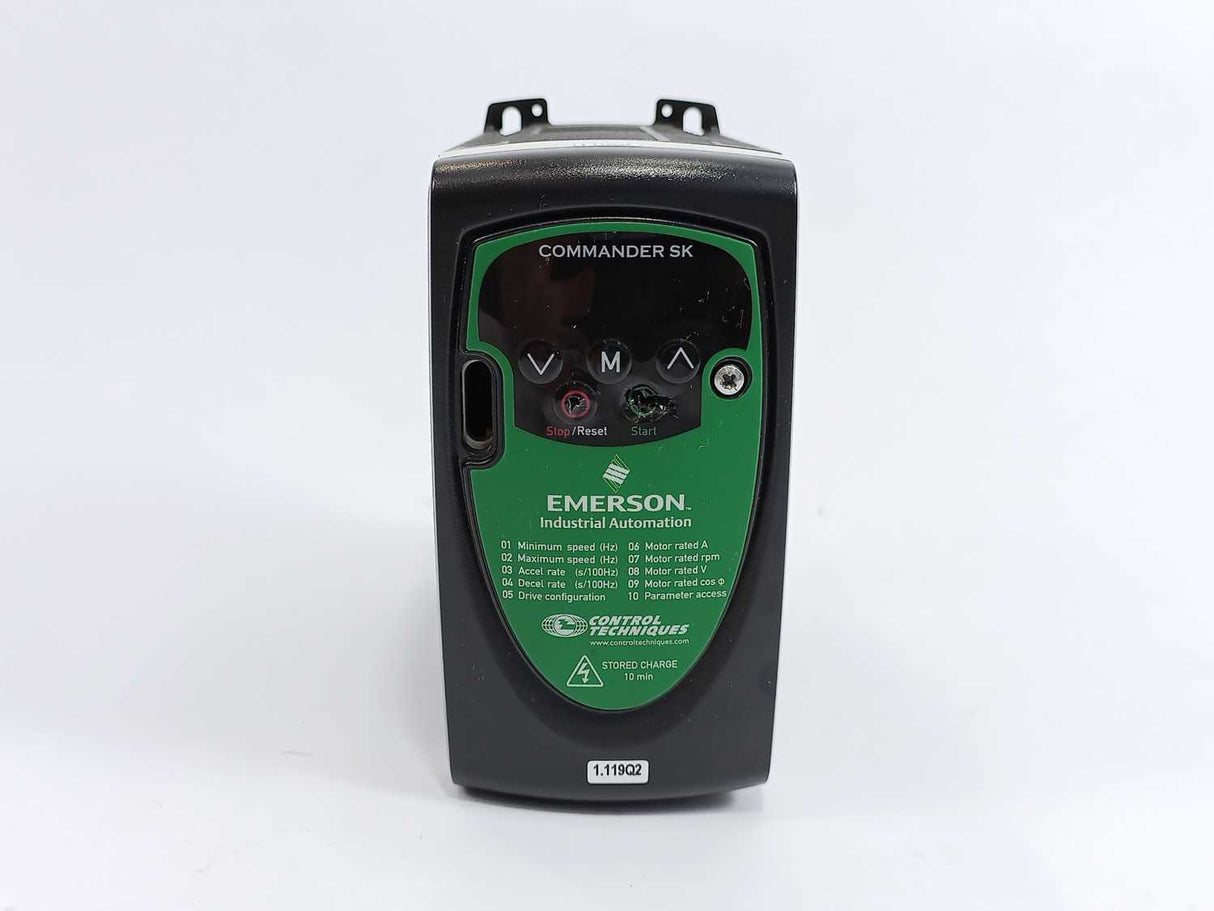 Emerson SKA1200055 STDS16 Single Phase Inverter Commander SK 0.55kW