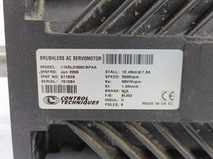 Control Techniques 115SLD300CBPAA Brushless AC Servomotor Unimotor SLM
