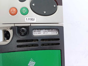 Control Techniques SP1402 AC Panel Mount Unidrive w/ Filter + Perameter Storage