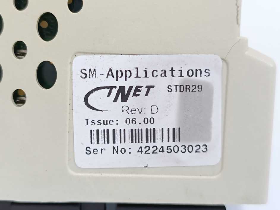 Control Techniques STDR29 SM-Applications Rev: D Issue: 06.00