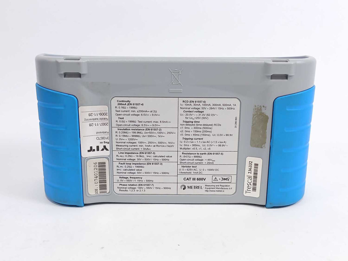 Metrel EurotestAT MI 3101 Multifunction Electrical Installation Tester