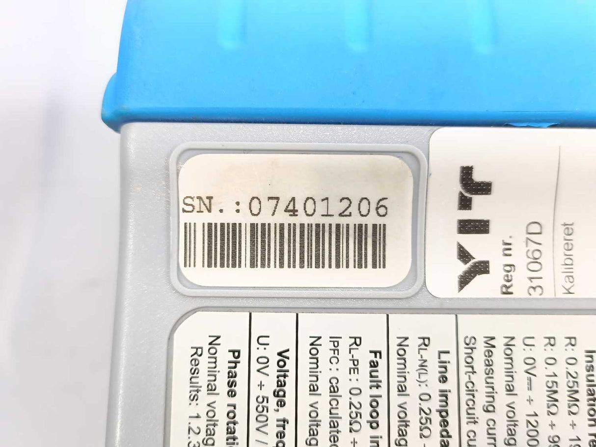 Metrel EurotestAT MI 3101 Multifunction Electrical Installation Tester