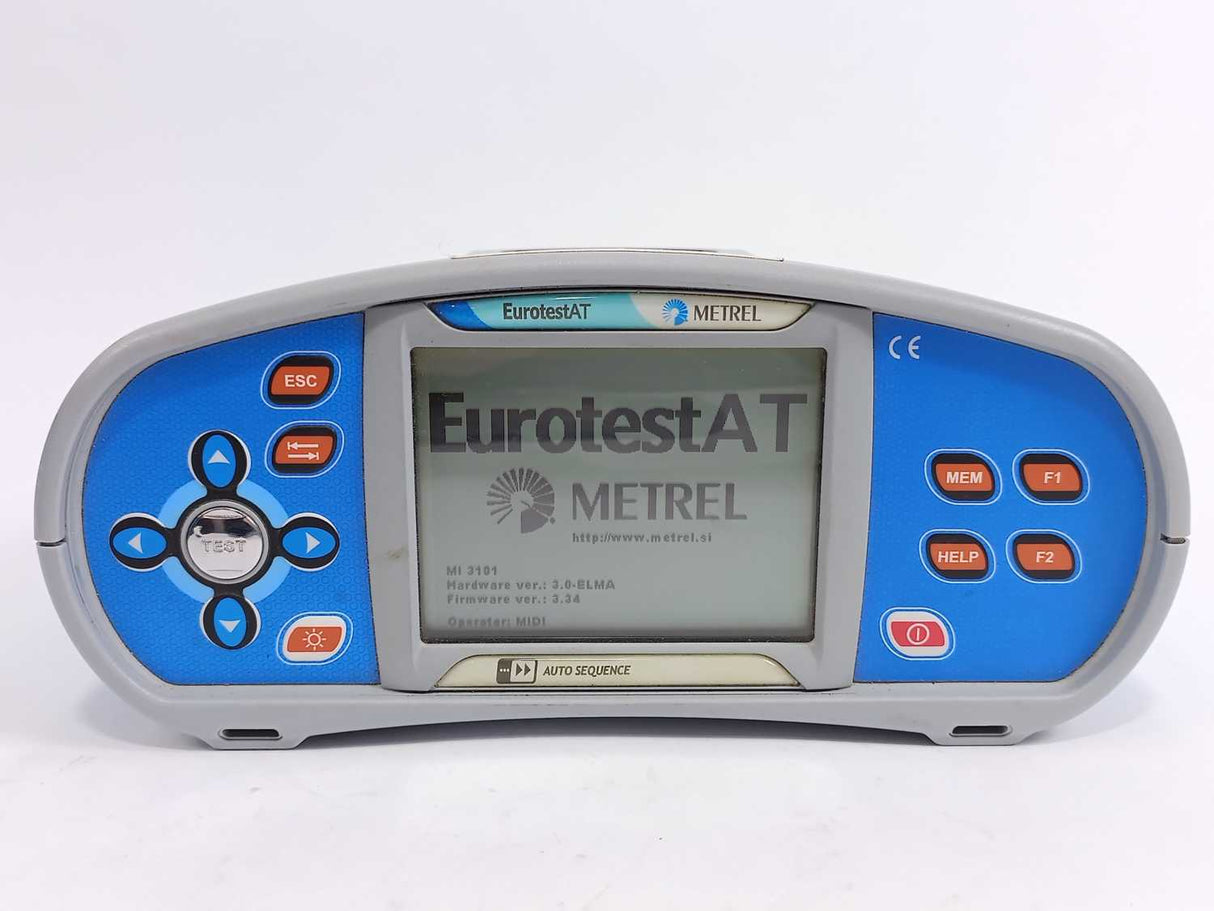 Metrel MI 3101 EurotestAT Multifunction Electrical Installation Tester