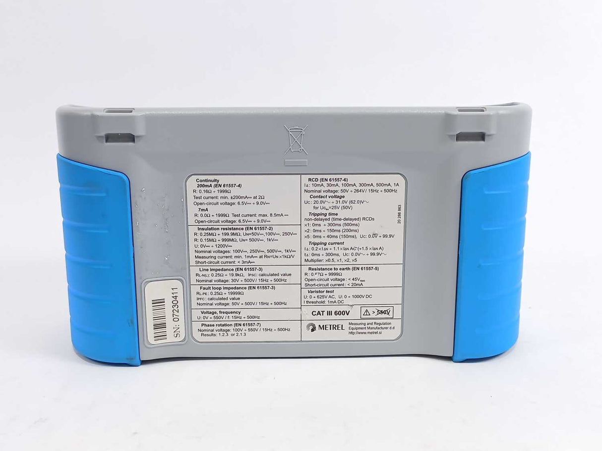 Metrel MI 3101 EurotestAT Multifunction Electrical Installation Tester