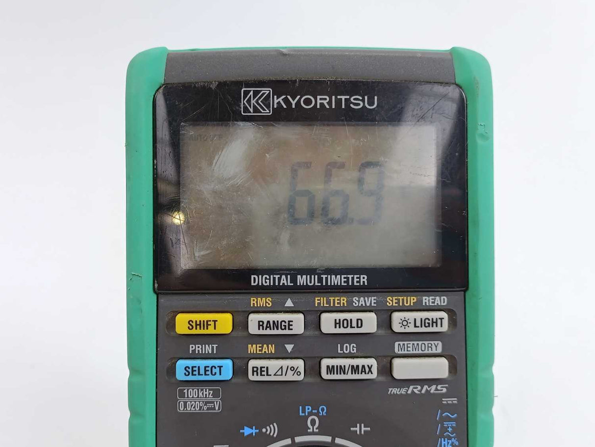 KYORITSU KEW 1062 Digital Multimeter USB, 50mV,500mV,2.4V,5V,50V,500V,1kV