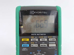 KYORITSU KEW 1062 Digital Multimeter USB, 50mV,500mV,2.4V,5V,50V,500V,1kV