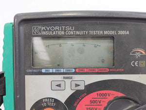 KYORITSU 3005A Insulation-Continuity Tester 20-2000Ω