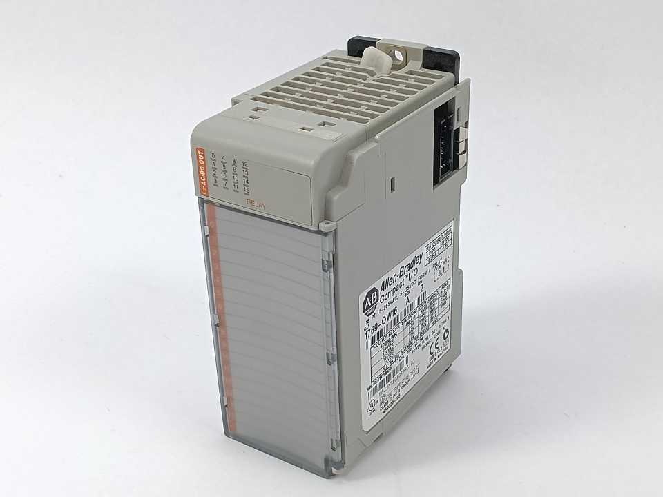 AB 1769-OW16 Ser. A Compact I/O 16 PT. 5-265VAC, 5-125VDC Form A Relay