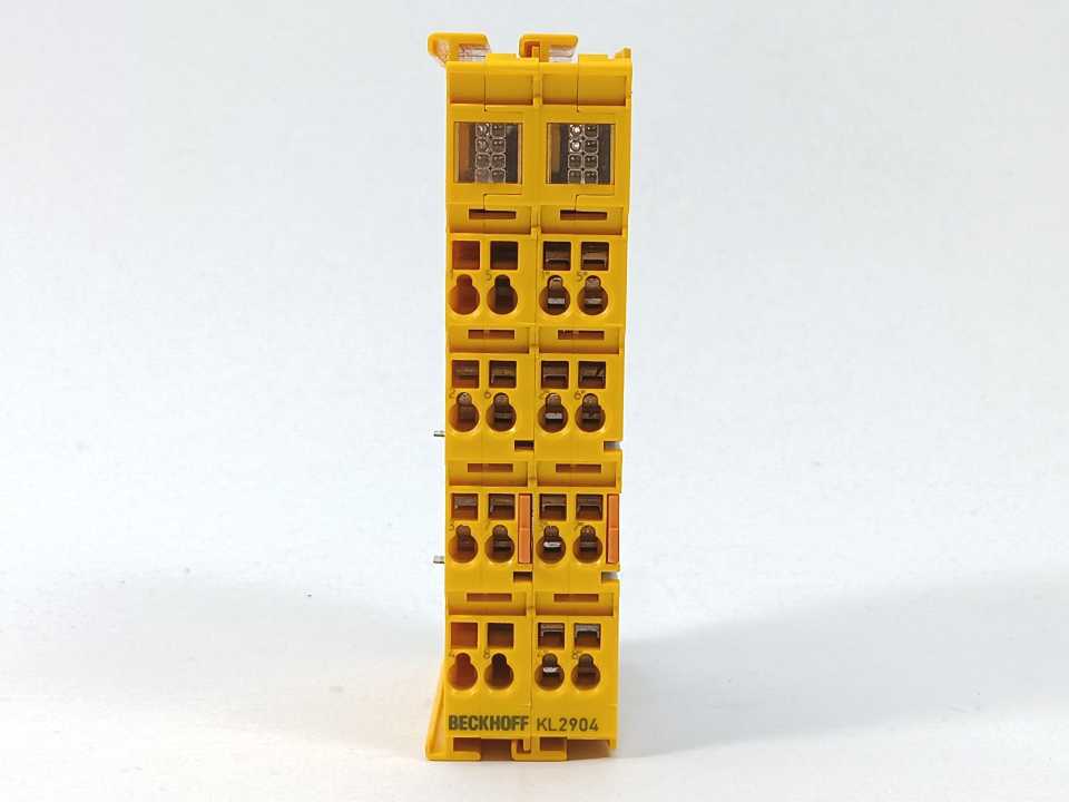 Beckhoff KL2904 4-Channel Digital Output Terminal 24V DC / 0.5A EtherCAT