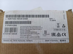 Siemens 6GK7343-1EX30-0XE0 SIMATIC S7-300 CP 343-1 Communications Processor
