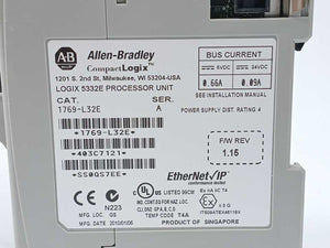 AB 1769-L32E Series A CompactLogix Logix 5332E Processor Unit