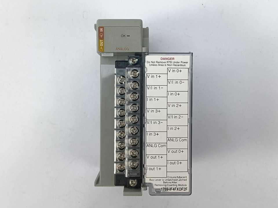 AB 1769-IF4FXOF2F Ser. A Compact I/O 4 CH Input / 2 CH Output Fast Analog Module