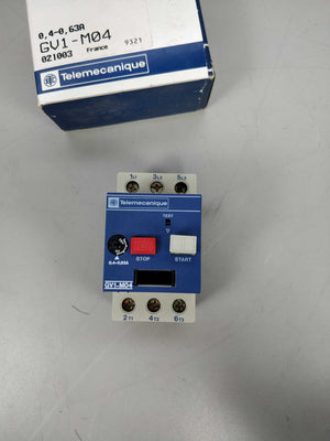 TELEMECANIQUE GV1-M04 0.4-0.63A Motor circuit breaker 2pcs