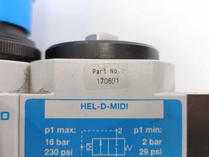 Festo 170682 HE-D-MIDI 162707 LFR-D-7-MIDI 170691 HEL-D-MIDI