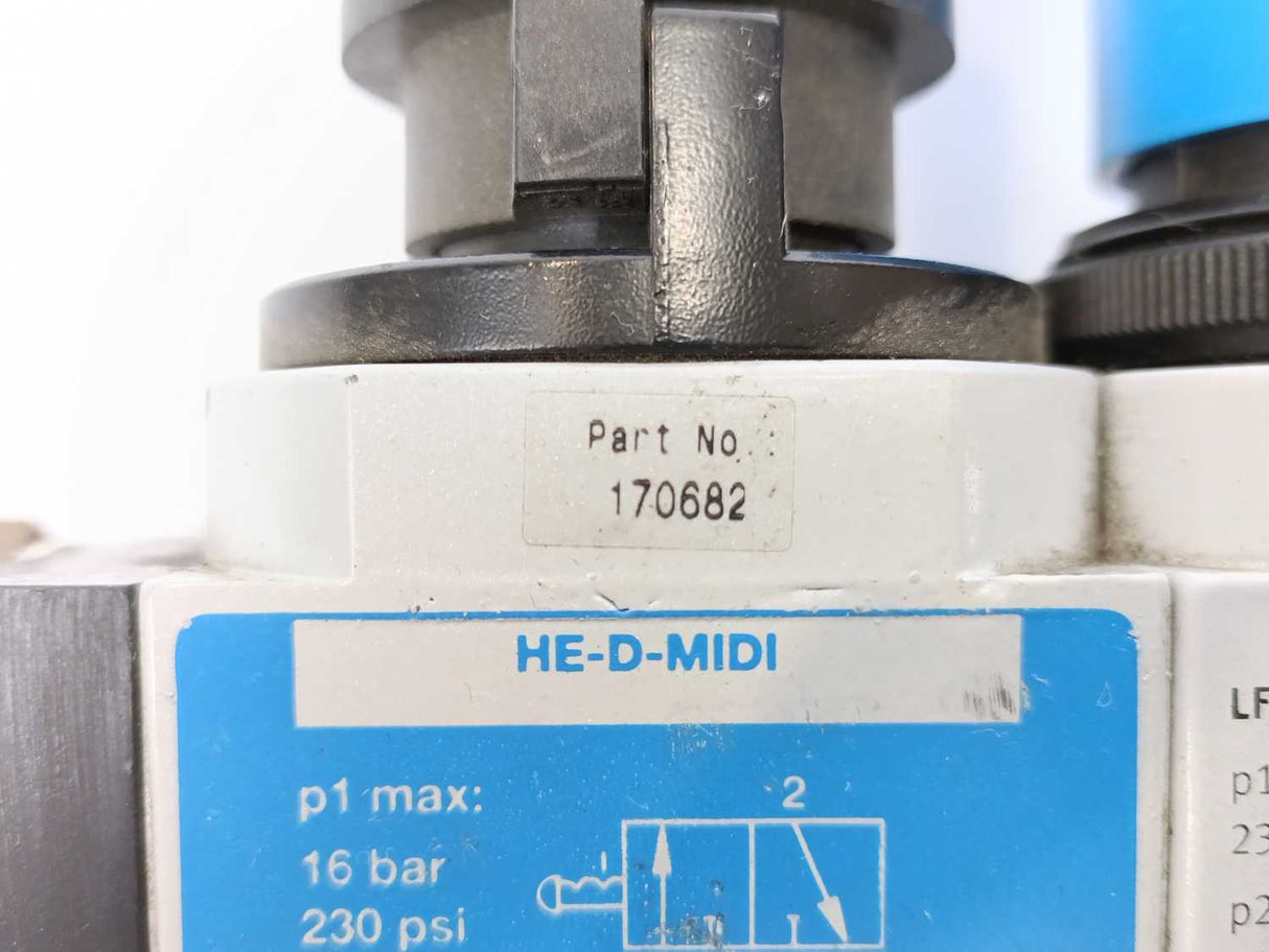 Festo 170682 HE-D-MIDI 162707 LFR-D-7-MIDI 170691 HEL-D-MIDI