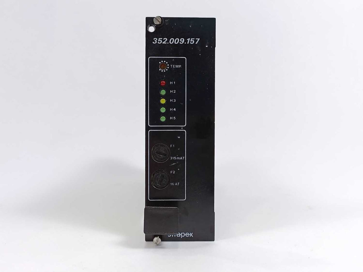 Strapex 352.009.157 Temperature controller