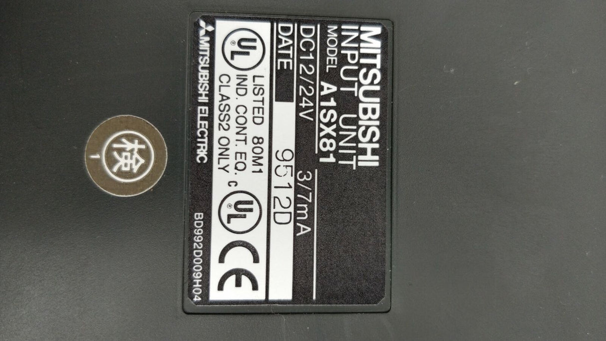 Mitsubishi A1SX81 Input Unit