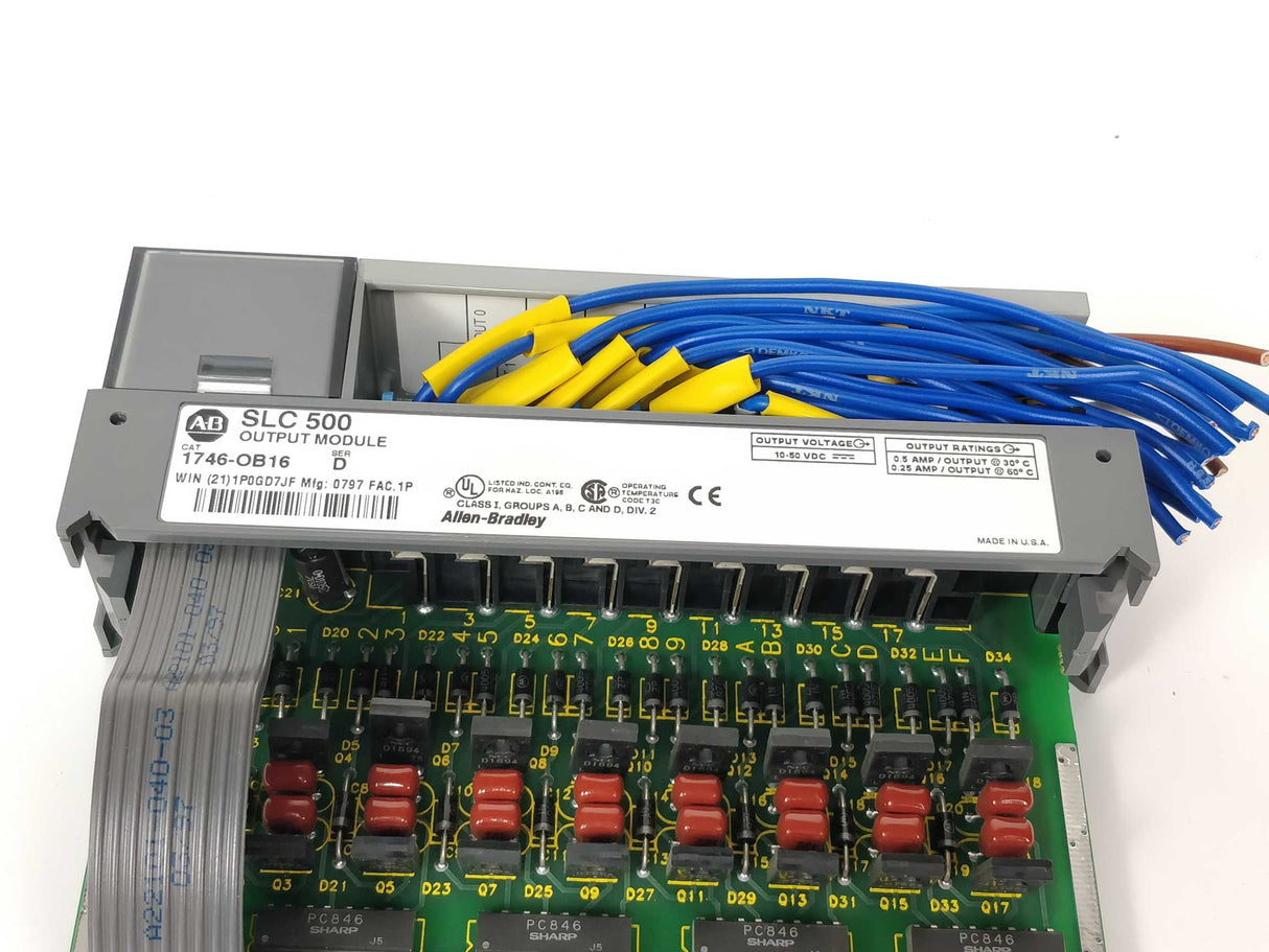 AB 1746-OB16 SLC 500 Output Module Ser. D