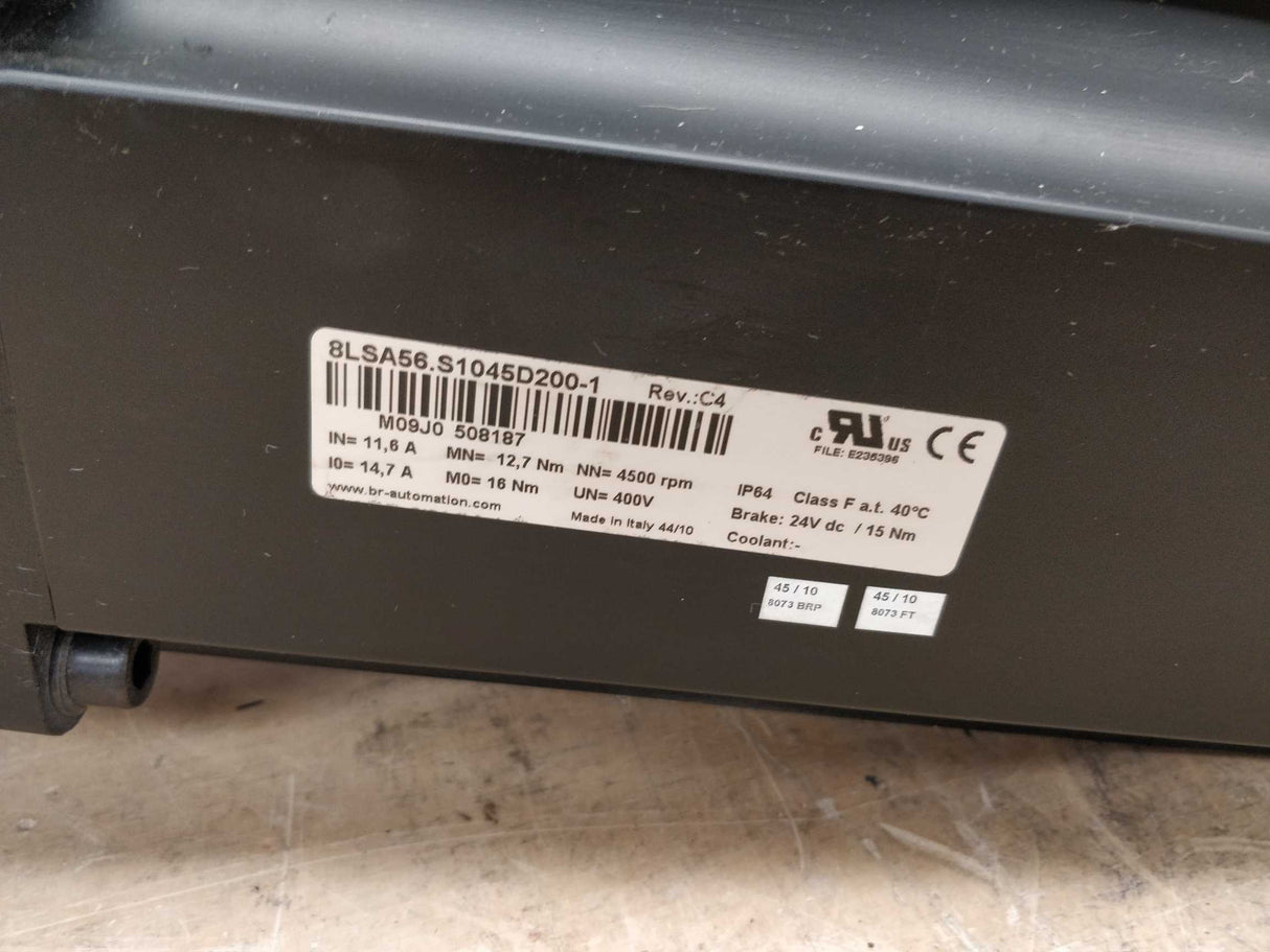 B&R Automation 8LSA56.S1045D200-1 Servomotor