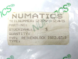 NUMATICS 239-245 New