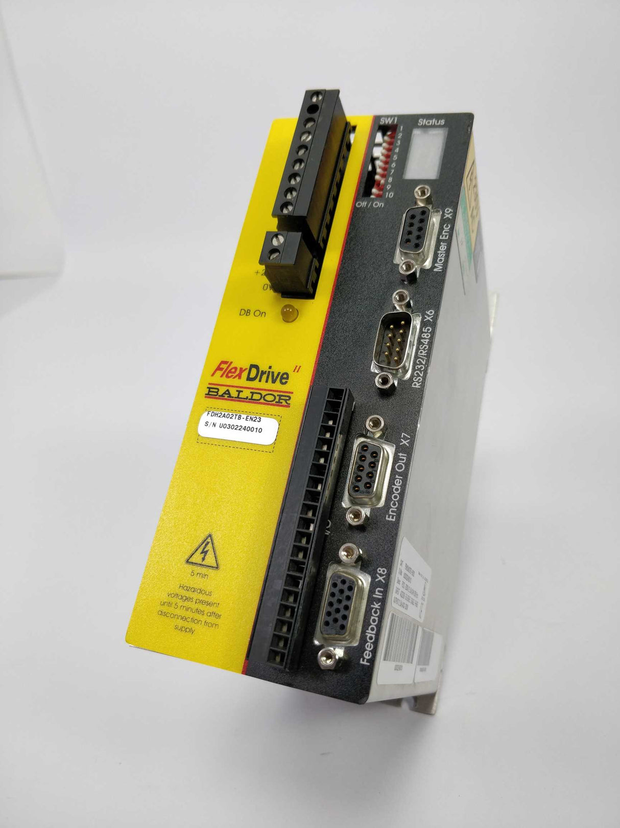 BALDOR FDH2A02TB-EN23 FlexDrive servo drive