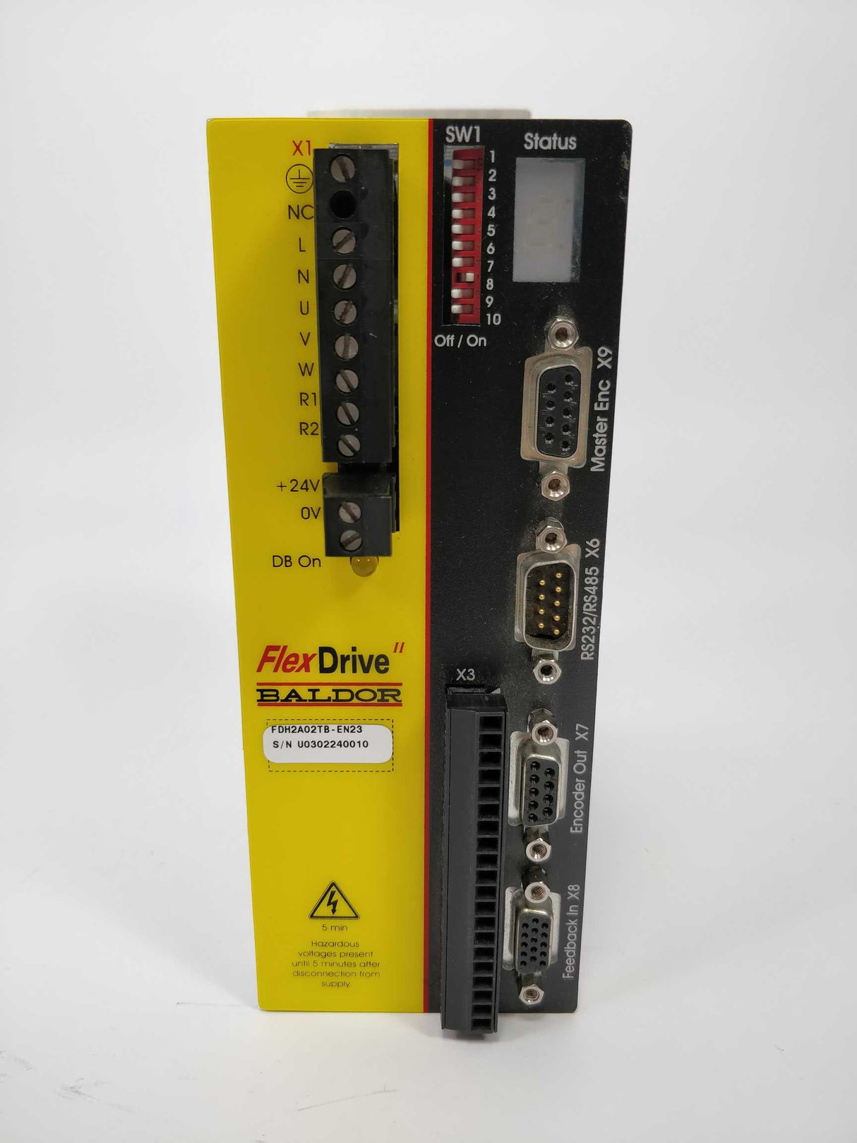 BALDOR FDH2A02TB-EN23 FlexDrive servo drive