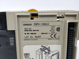 OMRON CQM1-ID212  Input Unit 24VDC 6mA 16 Points