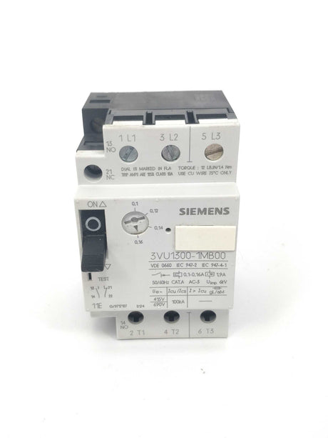 Siemens 3VU1300-1MB00 0.1-0.16A