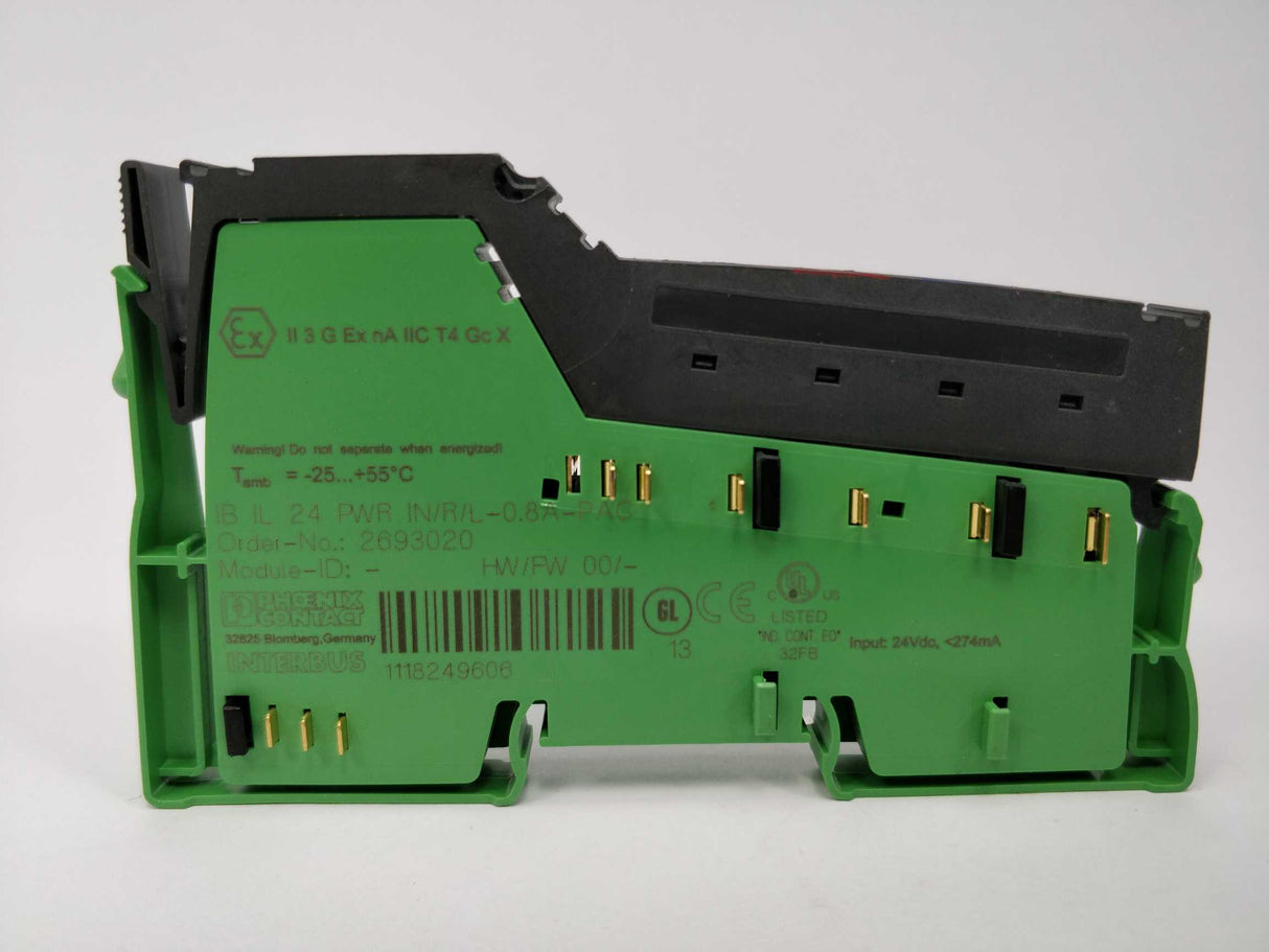 Phoenix Contact 2693020 IB IL 24 PWR IN/R/L-0.8A-PAC I/O component