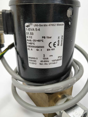 UNI-Geräte 1-EVA 5-4 Solenoid Valve