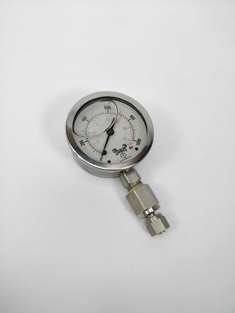 WINTERS 1953 Pressure Measure Gauge 0-1000 PSI