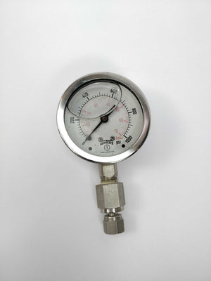 WINTERS 1953 Pressure Measure Gauge 0-1000 PSI