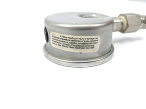 WINTERS 1953 Pressure Measure Gauge 0-1000 PSI