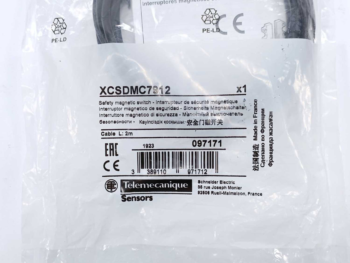 TELEMECANIQUE XCSDMC7912 Safety magnetic Switch