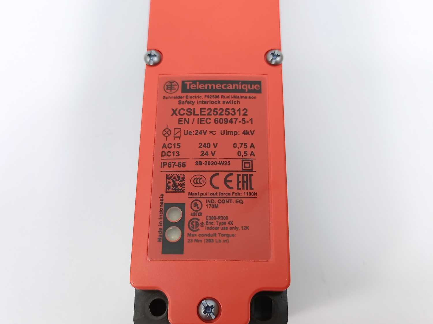 TELEMECANIQUE XCSLE2525312 Safety interlock switch – Buy2Sell ApS